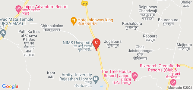 NIMS Medical College and Hospital, Puth Ka Bas at Chawa Ka Bas, Rajasthan, India