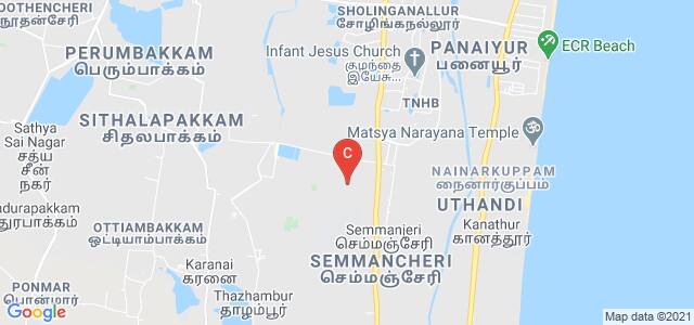 Sathyabama Institute Of Science And Technology admission office, SH 49A, Kamaraj Nagar, Semmancheri, Chennai, Tamil Nadu, India
