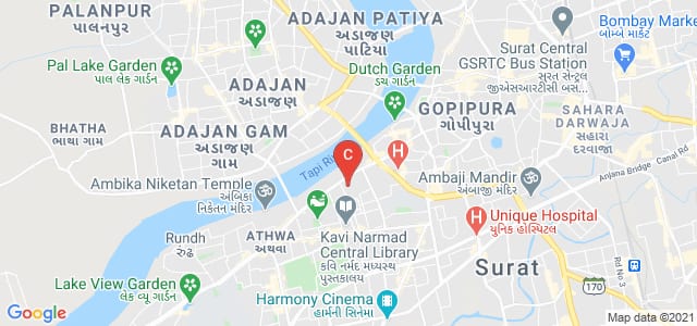Shree Ramkrishna Institute of Computer Education and Applied Sciences, Chopati, Athwalines, Athwa, Surat, Gujarat, India