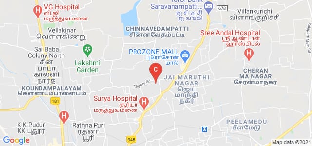 Kumaraguru College of Technology, Athipalayam Road, Chinnavedampatti, Coimbatore, Tamil Nadu, India