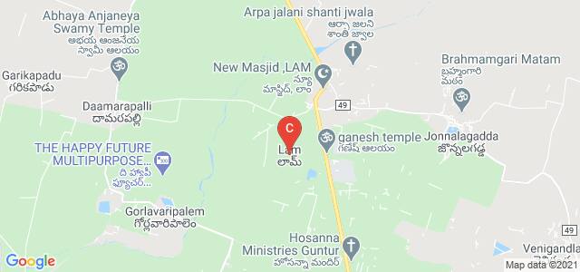 Acharya N G Ranga Agricultural University, Amaravathi Road, Guntur, Andhra Pradesh, India