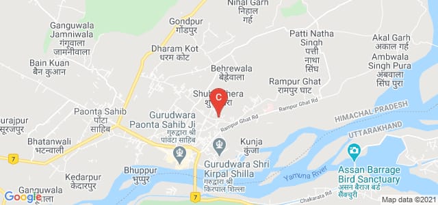 Shri Guru Gobind Singh Ji Government College, Paonta Sahib, Himachal Pradesh, India