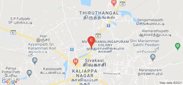 SFR College For Women, National Colony, Kamarajapuram Colony, Sivakasi, Tamil Nadu, India