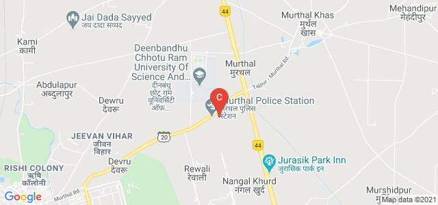 Deenbandhu Chhotu Ram University Of Science And Technology, Murthal, Haryana, India