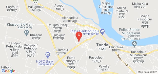 Dev Indrawati Mahavidyalay, Kashmiriya, Tanda, Uttar Pradesh, India