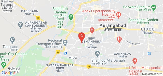 Government College Of Engineering, Aurangabad, Doctor Bhapkar Marg, Rachanakar Colony, New Usmanpura, Aurangabad, Maharashtra, India