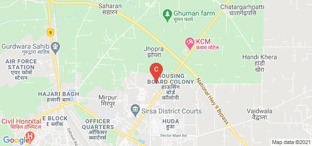 Jan Nayak Ch.Devi Lal Vidyapeeth, Barnala Road, Housing Board Colony, Sirsa, Haryana, India