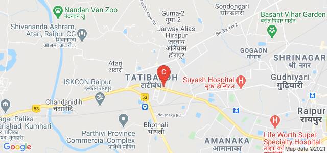 AIIMS Raipur, Great Eastern Road, AIIMS Campus, Tatibandh, Raipur, Chhattisgarh, India