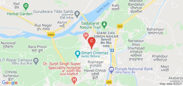 Govt College Ropar, College Road, Gugga Mari Mohalla, Ropar, Punjab, India