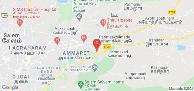 Sri Ganesh College, Salem - Ulundurpettai Highway, Kamarajar Nagar Colony, Ammapet, Salem, Tamil Nadu, India