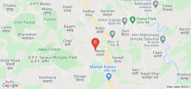 Government Degree College Drang at Narla, Padhar College Road, Narla, Himachal Pradesh, India