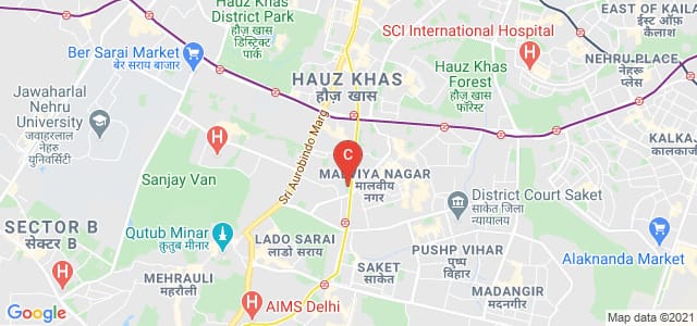 Sri Aurobindo College, Evening, Shivalik Road, Block B, Shivalik Colony, Malviya Nagar, New Delhi, Delhi, India