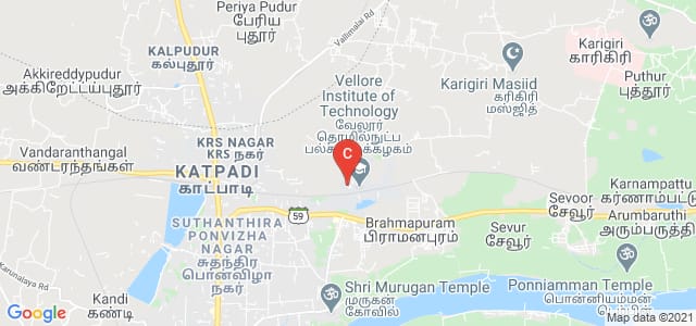 Vellore Institute of Technology, Vellore, Tamil Nadu, India
