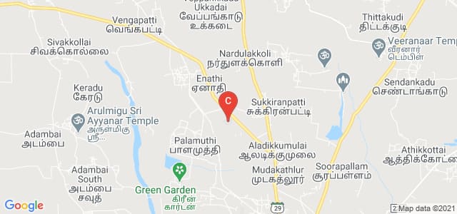 Enathi Rajappa Arts and Science college, State Highway 99, Enathi, Tamil Nadu, India