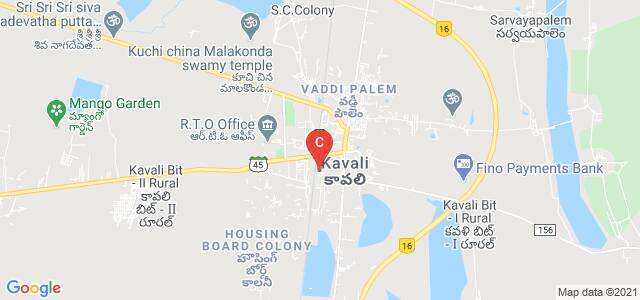 M.S.R DEGREE COLLEGE, Co-Operative Colony, Christian Peta, Kavali, Andhra Pradesh, India