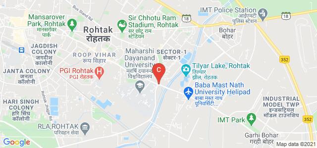 University Institute of Engineering & Technology (UIET) M D University Rohtak, Maharshi Dayanand University, Rohtak, Haryana, India