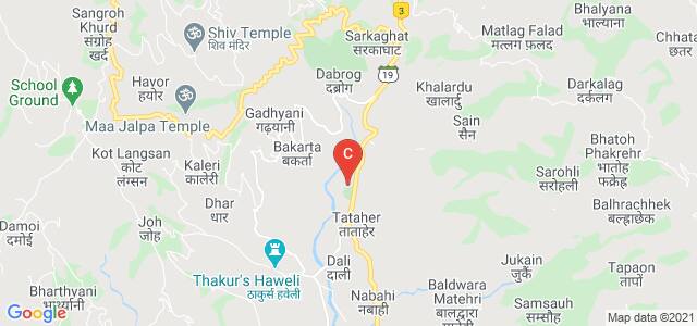 Government Degree College Sarkaghat, State Highway 19, Himachal Pradesh, India