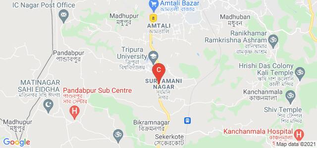 Tripura University, Suryamani Nagar, Bikramnagar, Tripura, India