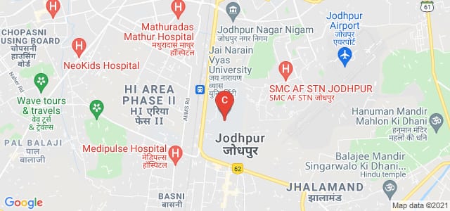 Jai Narain Vyas University, Air Force Area, Jodhpur, Rajasthan, India