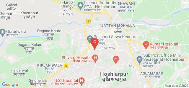 Government College Road, Tulsi Nagar, Gokal Nagar, Hoshiarpur, Hoshiarpur, Punjab 146001, India