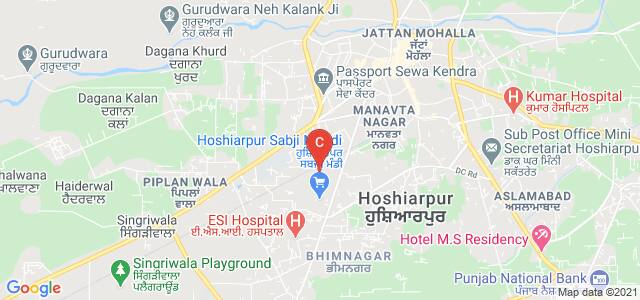 SD College, New Deep Nagar, Hoshiarpur, Punjab, India