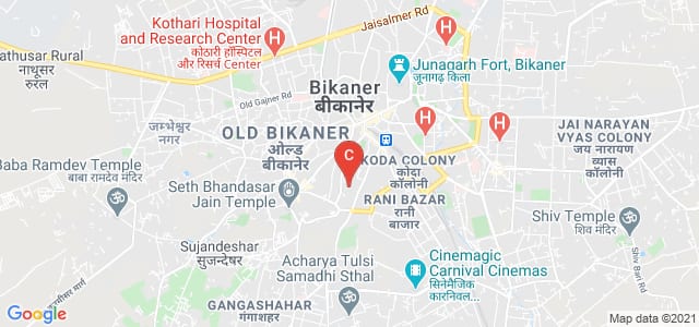Shri Jain Girls College, bikaner, Gangashahar Road, Chhipon Ka Mohalla, Bikaner, Rajasthan, India
