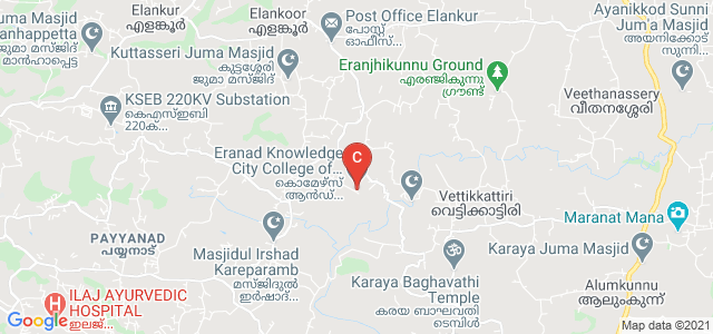 Eranad Knowledge City College of Commerce and Sciences, Manjeri Elankur Wandoor Rd, Manjeri, Kerala, India