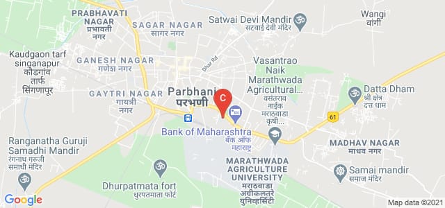 Shri Shivaji College, Parbhani, National Highway 61, Shivaji Nagar, Parbhani, Maharashtra, India