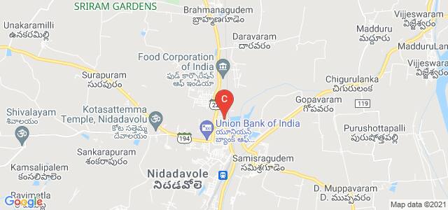 S.V.D. Government Degree College for Women, Ram Nagar, Nidadavolu, Andhra Pradesh, India