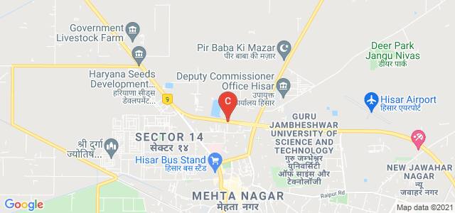 Hisar-Delhi Bypass Road, Arti Nagar, Police Line Hissar, Hisar, Haryana 125001, India