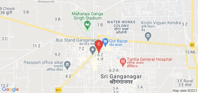 CH. Balluram Godara Govt. Girls College, Bhagat Singh Chowk, Sri Ganganagar, Rajasthan, India