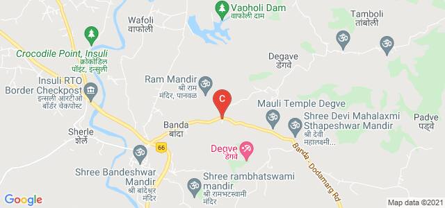 Raosaheb Gogate College of Commerce and Smt. Saraswatibai Ganshet Walke college of Arts, State Highway 124, Panval, Banda, Sindhudurg, Maharashtra, India