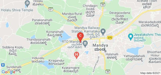 Government College Mandya, PES College Campus, Mandya, Karnataka, India