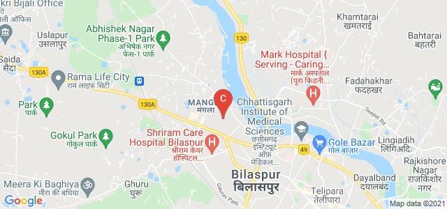 dr. c v raman university bilaspur office, Indrasen Nagar, 27 Kholi, Vikas Nagar, Mangla, Bilaspur, Chhattisgarh, India