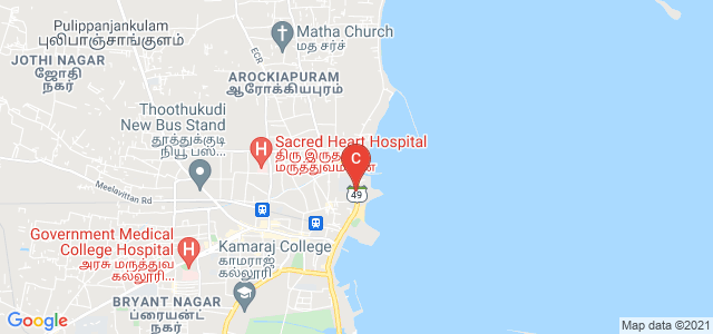 St. Mary's College, ECR Road (SH-49), Cruz Puram, Thoothukudi, Tamil Nadu, India