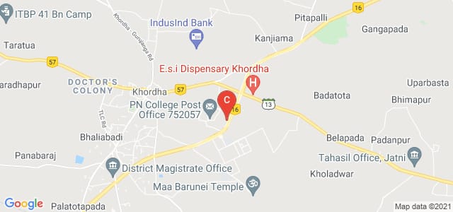 Prananath Autonomous College, Khordha, National Highway 16, Khurdha, Khordha, Odisha, India