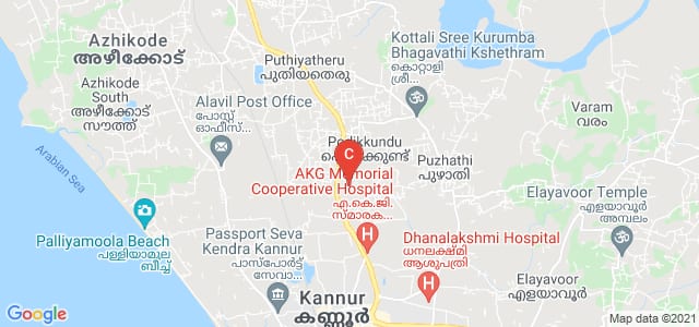 Krishna Menon Memorial Government Women's College, National Highway 66, Pallikkunnu, Kannur, Kerala, India