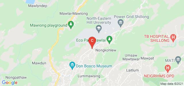 North Eastern Hill University, Shillong, Meghalaya, India