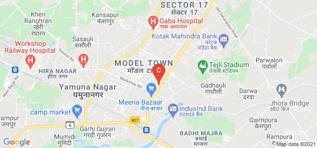 Guru Nanak Girls College, Model Town, Yamuna Nagar, Haryana, India