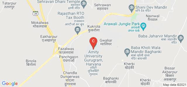 Amity University, Manesar, Panchgaon, Gurgaon, Haryana, India
