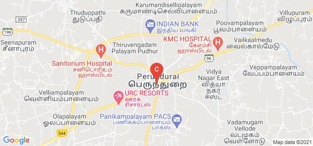 Kongu Engineering College, Kumaran Nagar, Perundurai, Erode, Tamil Nadu, India