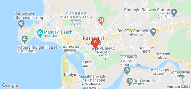 Government College of Pharmacy Ratnagiri, SV Road, Abhyudhya Nagar, Ratnagiri, Maharashtra, India