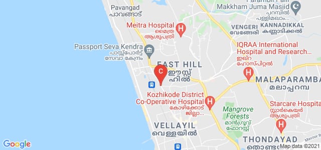 Government Engineering College Kozhikode, Kannur Road, West Hill, Kozhikode, Kerala, India