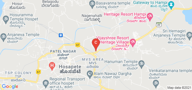 Hampi road, SH 49, Hosapete, Karnataka 583201, India