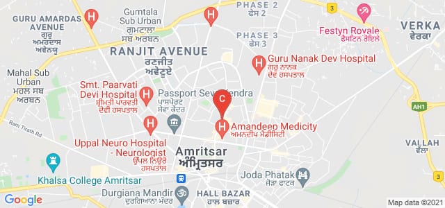 BBK DAV College for Women, Lawrence Road, Krishna Nagar, Dayanand Nagar, Amritsar, Punjab, India