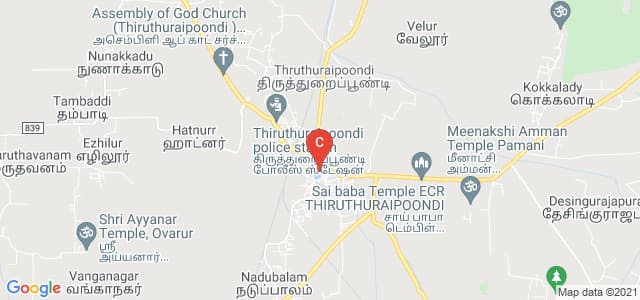 Bharathidasan University Model College, Thiruthuraipoondi, Tamil Nadu, India