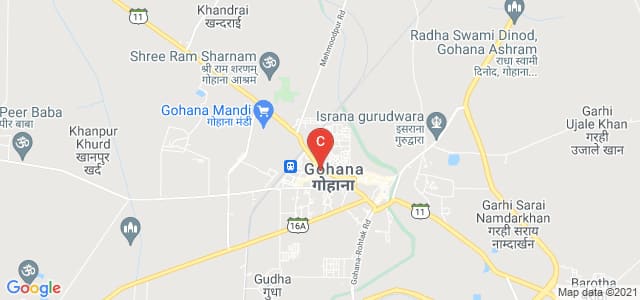 Govt. Girls College, State Highway 11, Gohana, Haryana, India