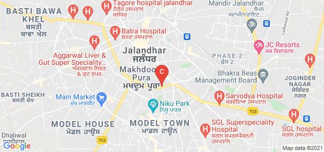 Apeejay College of Fine Arts Jalandhar, Mahavir Marg, New Jawahar Nagar, Civil Line, Jalandhar, Punjab, India