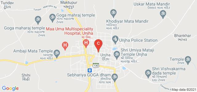 B P Brahmbhatt Arts & M H Guru Commerce College, Station Road, Patel Nagar, Unjha, Gujarat, India