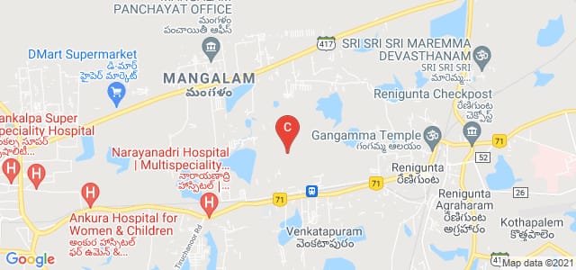Sri Venkateswara College Of Engineering, Karakambadi Road, Mangalam, Tirupati, Andhra Pradesh, India